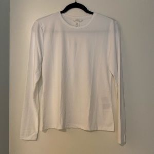 H&M White Long Sleeve Shirt